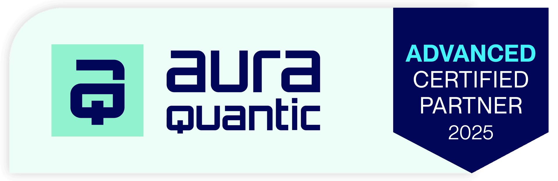 Sello Partner Advanced de AuraQuantic